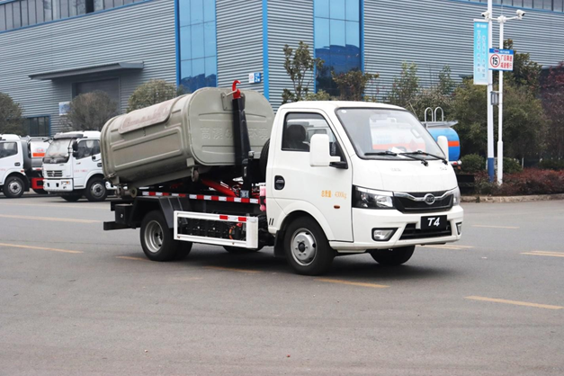 比亞迪CL5042ZXXBEV純電動(dòng)車(chē)廂可卸式垃圾車(chē)